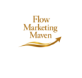 Official FlowMarketingMaven logo representing identity-driven branding and digital authority by Monique Enriquez.